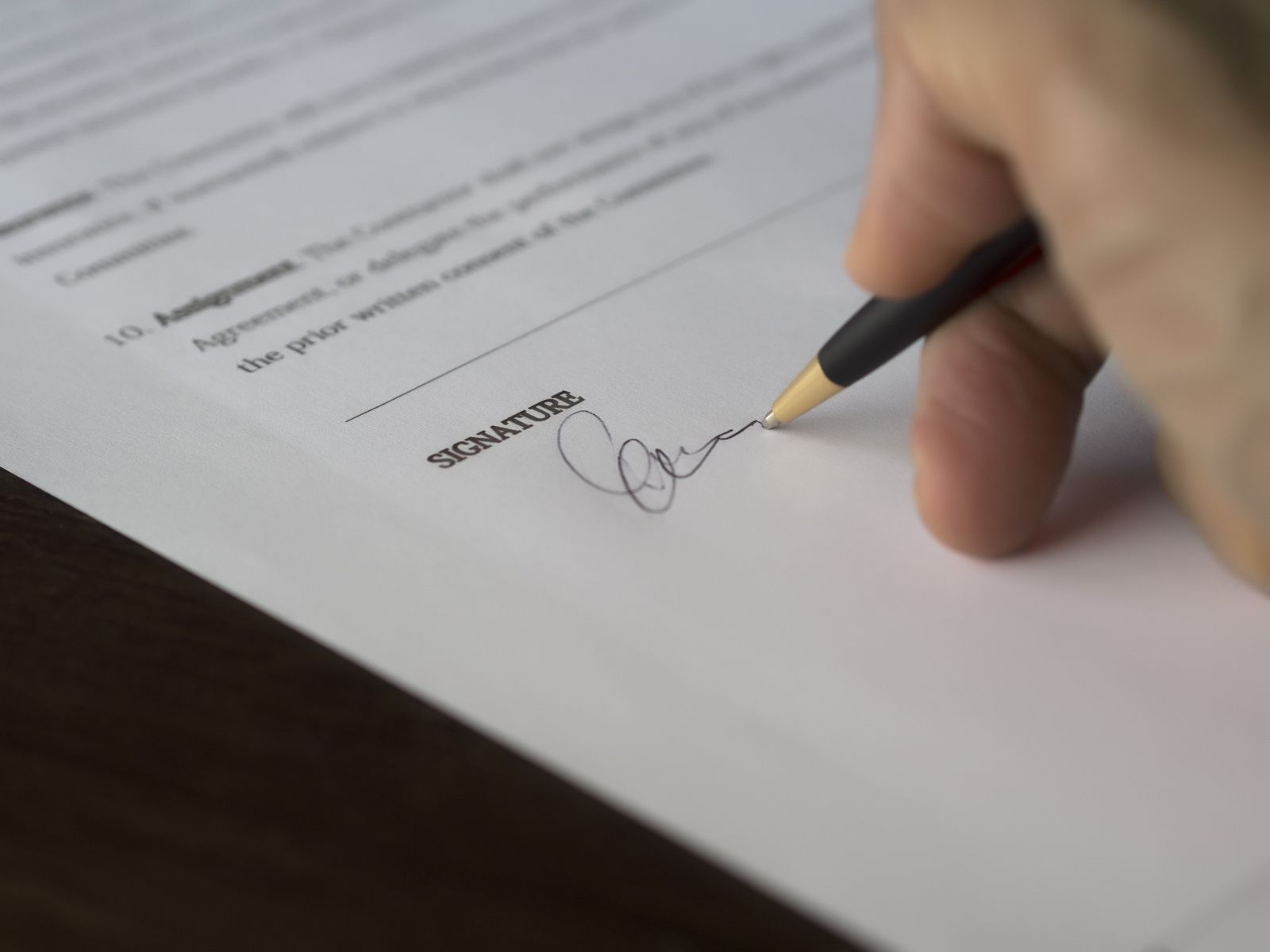 Do: Get a Contract / Agreement in Writing